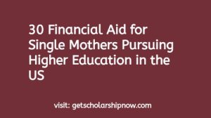 Financial Aid for Single Mothers