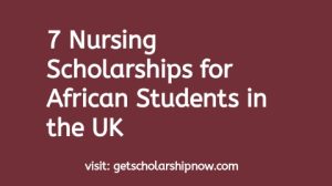 7 Nursing Scholarships for African Students in the UK