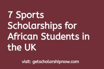 Sports Scholarships for African Students in the UK