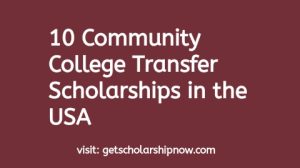 Community College Transfer Scholarships