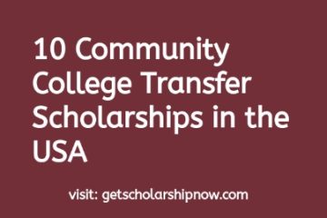 Community College Transfer Scholarships