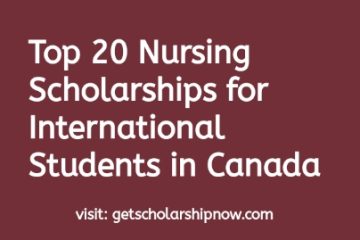 Nursing Scholarships for International Students in Canada