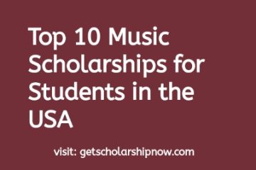 Music Scholarships for Students in the USA