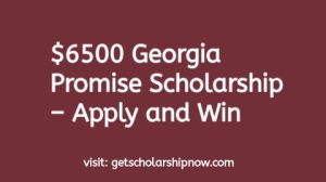 Georgia Promise Scholarship