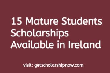 Mature Students Scholarships in Ireland