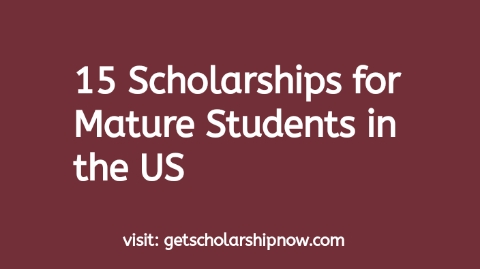 Scholarships for Mature Students in USA