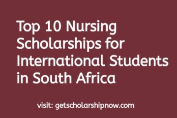 Nursing Scholarships for International Students in South Africa