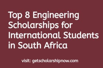 Engineering Scholarships for International Students in South Africa