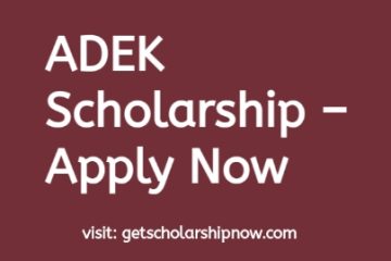 ADEK Scholarship