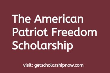 American Patriot Freedom Scholarship