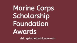 Marine Corps Scholarship Foundation Awards