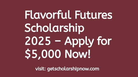 Flavorful Futures Scholarship